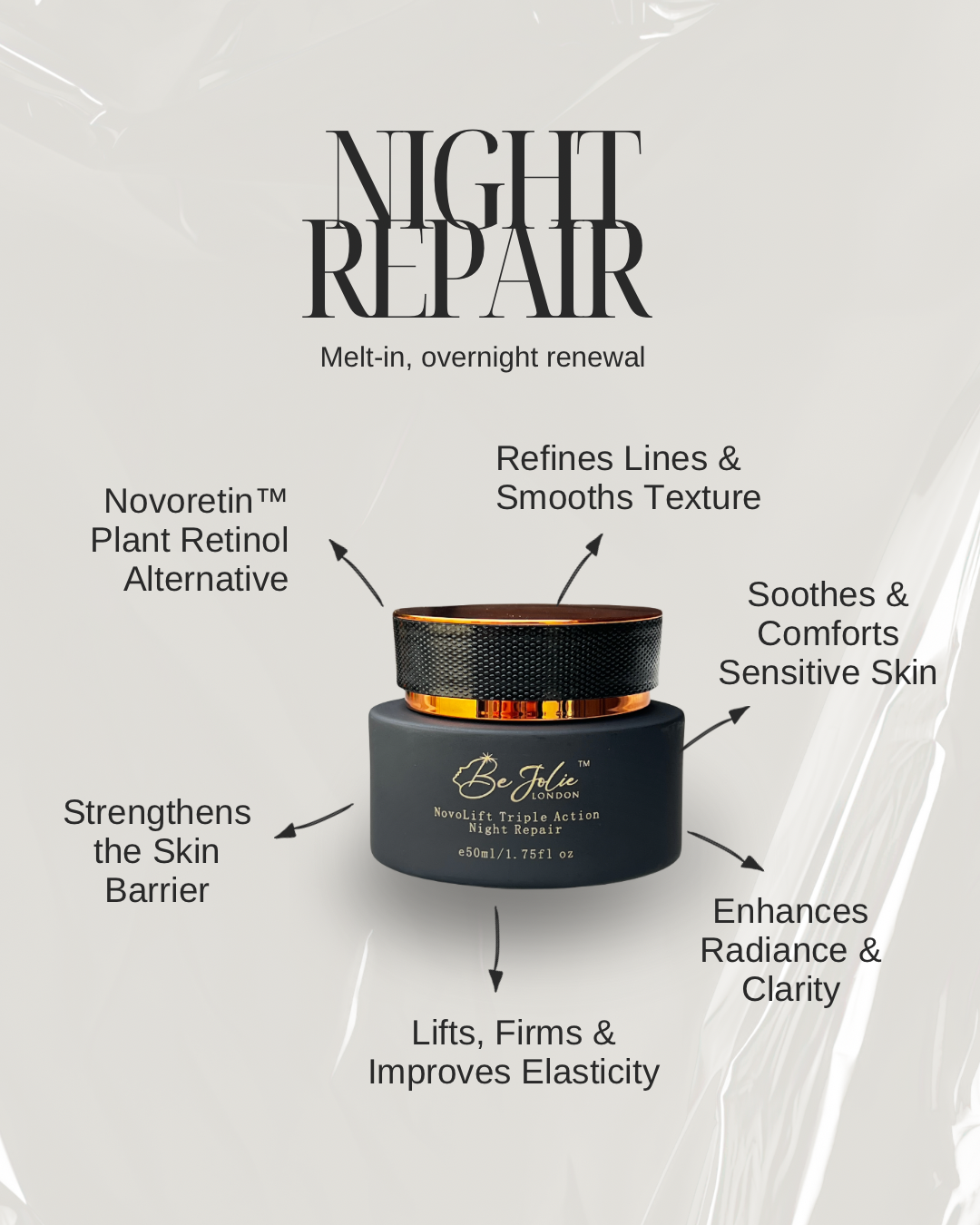 Novolift Triple Action Night Repair Cream 50ml